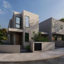 Modern Two Story House With Private Pool In Larnaca