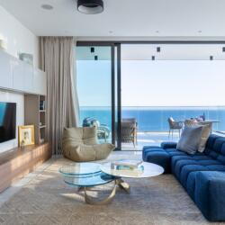 Seaview Apartment In Limassol For Sale Living Room